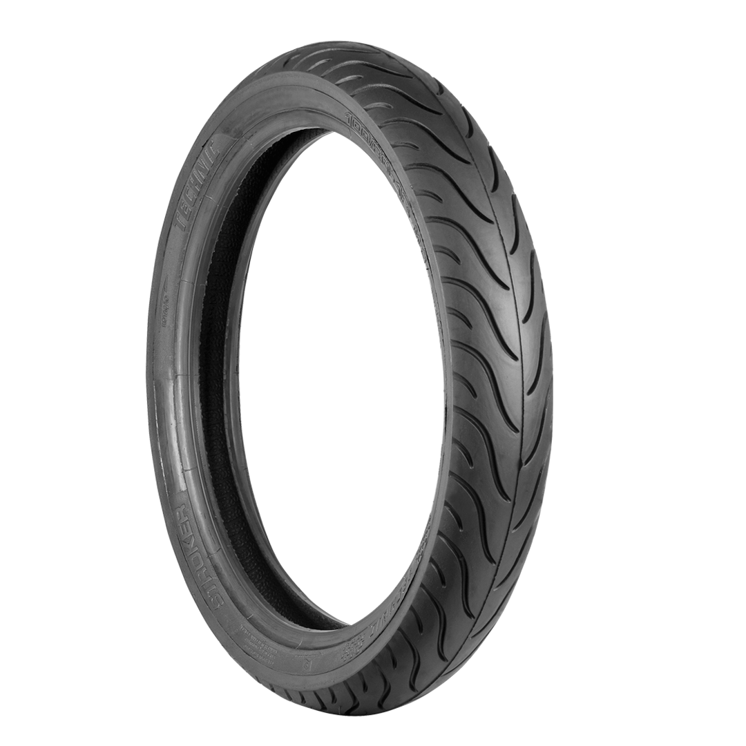 Pneu p/ moto aro 18 * 100/80-18 - tras. cg 125/150/160, cbx 200 strada, titan, fan, ybr 125 e similares (stroker) s/câm.